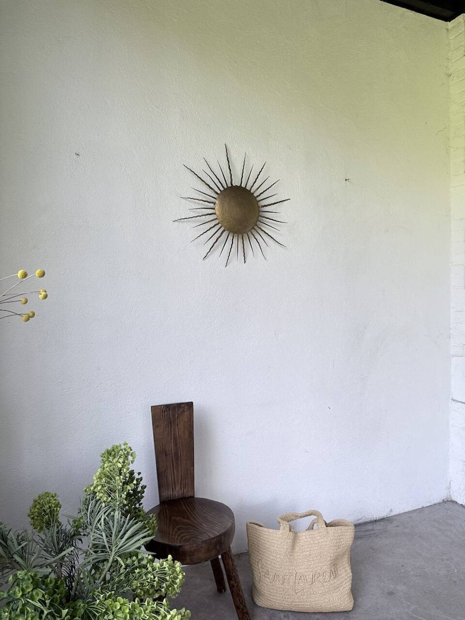 Applique « soleil » années 50