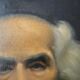 Portrait de veillard moine par paul emile sautai sur carton
