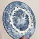 3 English dinner plates