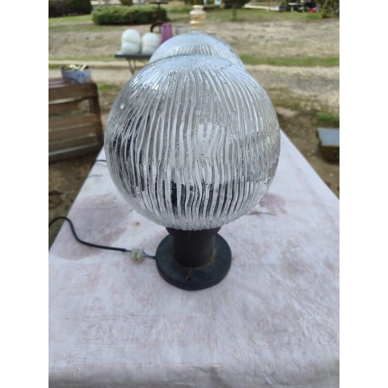 Paire de lampes industrielle