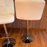Set of three vintage bar stools