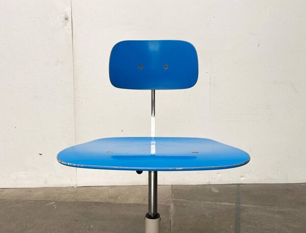 Chaise de bureau pivotante d'architecte danoise milieu du siècle par Jørgen Rasmussen pour Kevi, années 1960