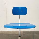Mid-century Danish architect swivel office chair by Jørgen Rasmussen for Kevi, 1960s.