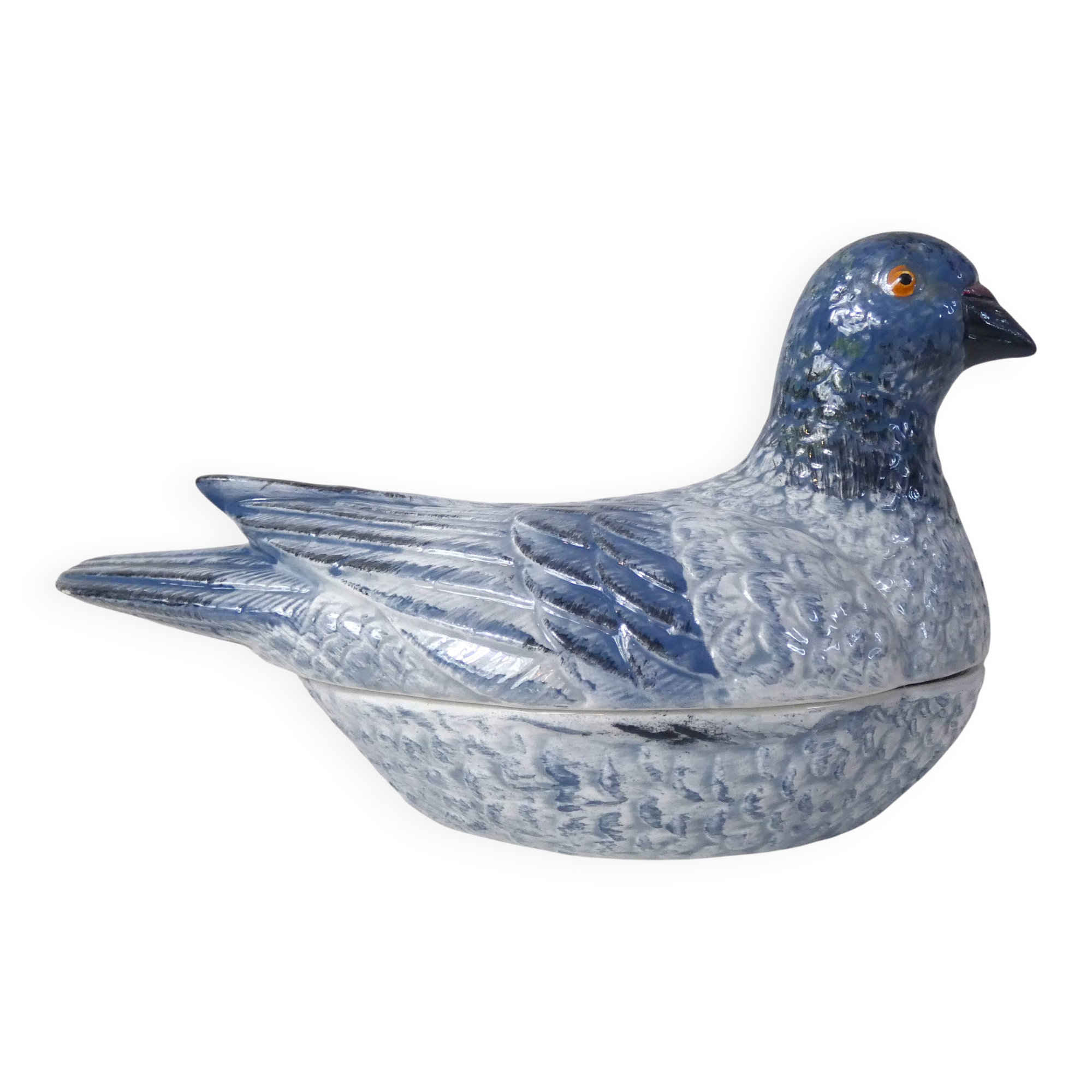 pigeon terrine with earthenware sauce, signed Michel Caugant