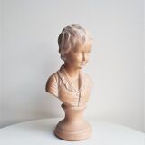 Plaster bust
