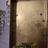 1970s brass pendant wall lights