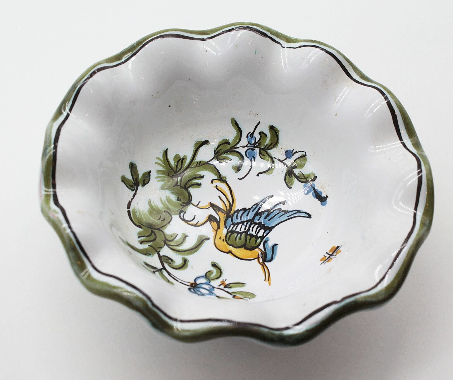 Empty mossy cellar pocket