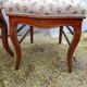 Pair of old chairs has medallion style Louis XVI