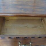 Vintage - Commode 4 tiroirs – Style Art déco - bois massif