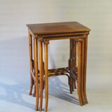 Three nesting tables by Thonet , circa 1925