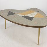 Mosaic coffee table by Berthold Müller, 1950s