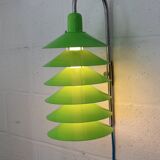 Very rare green Danish design Tip Top wall light by Jorgen Gammelgaard