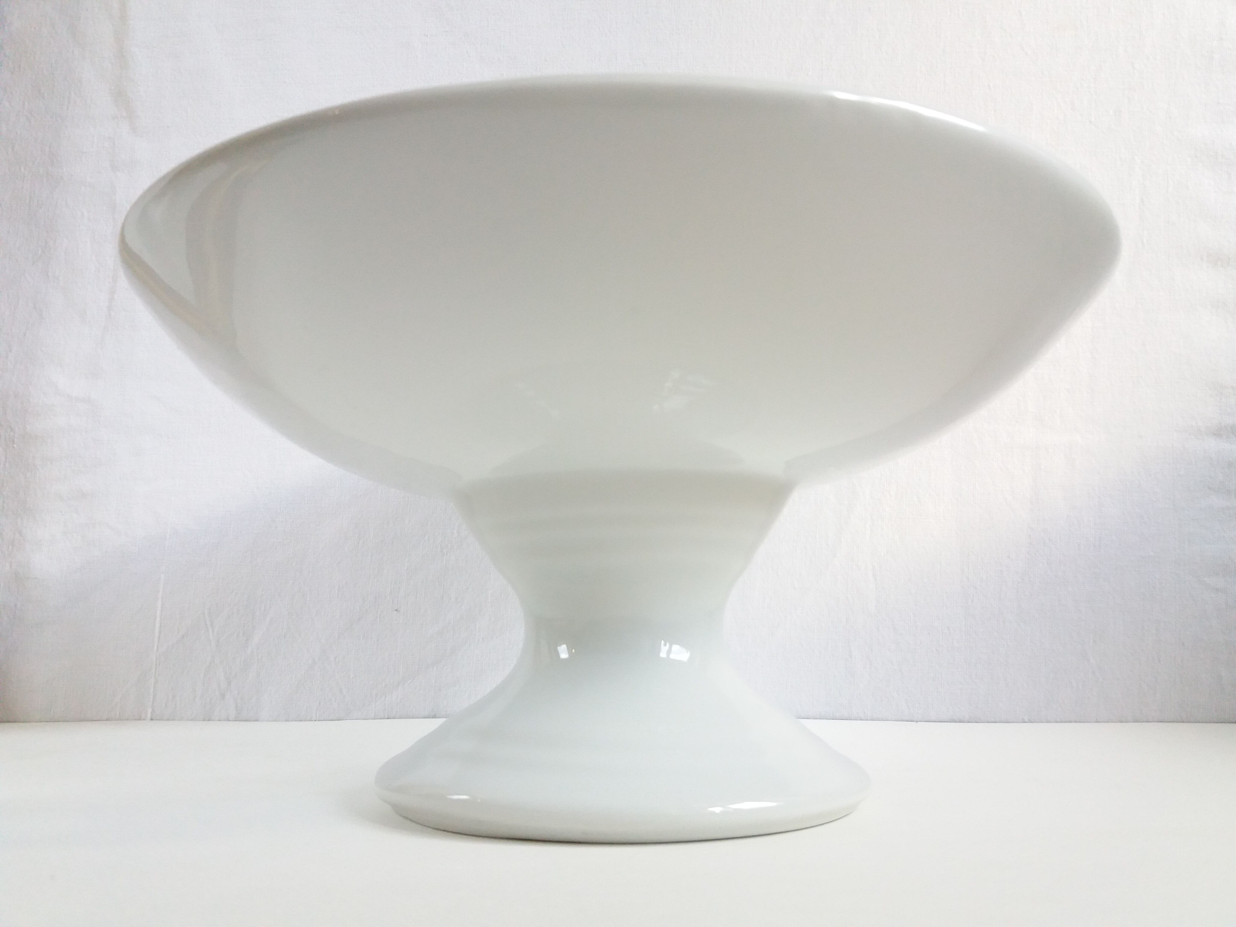 White porcelain dish