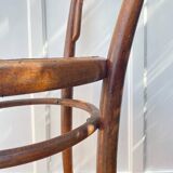 Thonet bistro chair in wood and cane