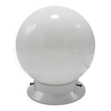 Opaline globe ceiling light