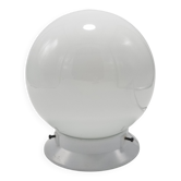 Opaline globe ceiling light