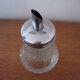 Vintage glass sugar pourer