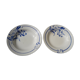 2 hollow plates in sarreguemines model Denise diam 22 cm