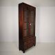 Late 19th Century English Display Bookcase with Glazed Doors & Drawers
