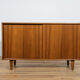 Buffet en noyer danois du milieu du siècle, années 1960
