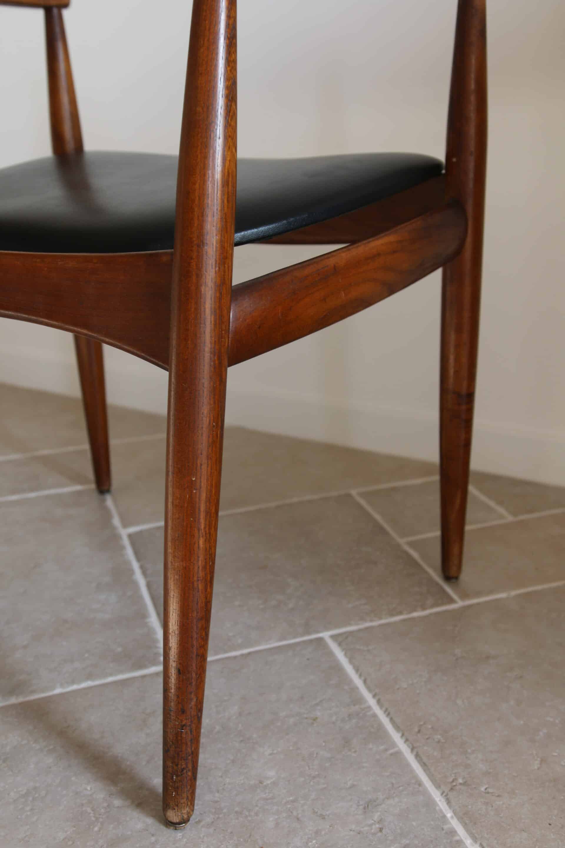 Vintage Danish armchair Neils Eilersen, "Kennedy" style, 1960s.