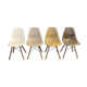 Set of 4 chairs Eames DSW fiberglass