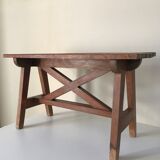Vintage oak bench years 60