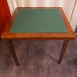 Table de jeu de bridge pliante années 60