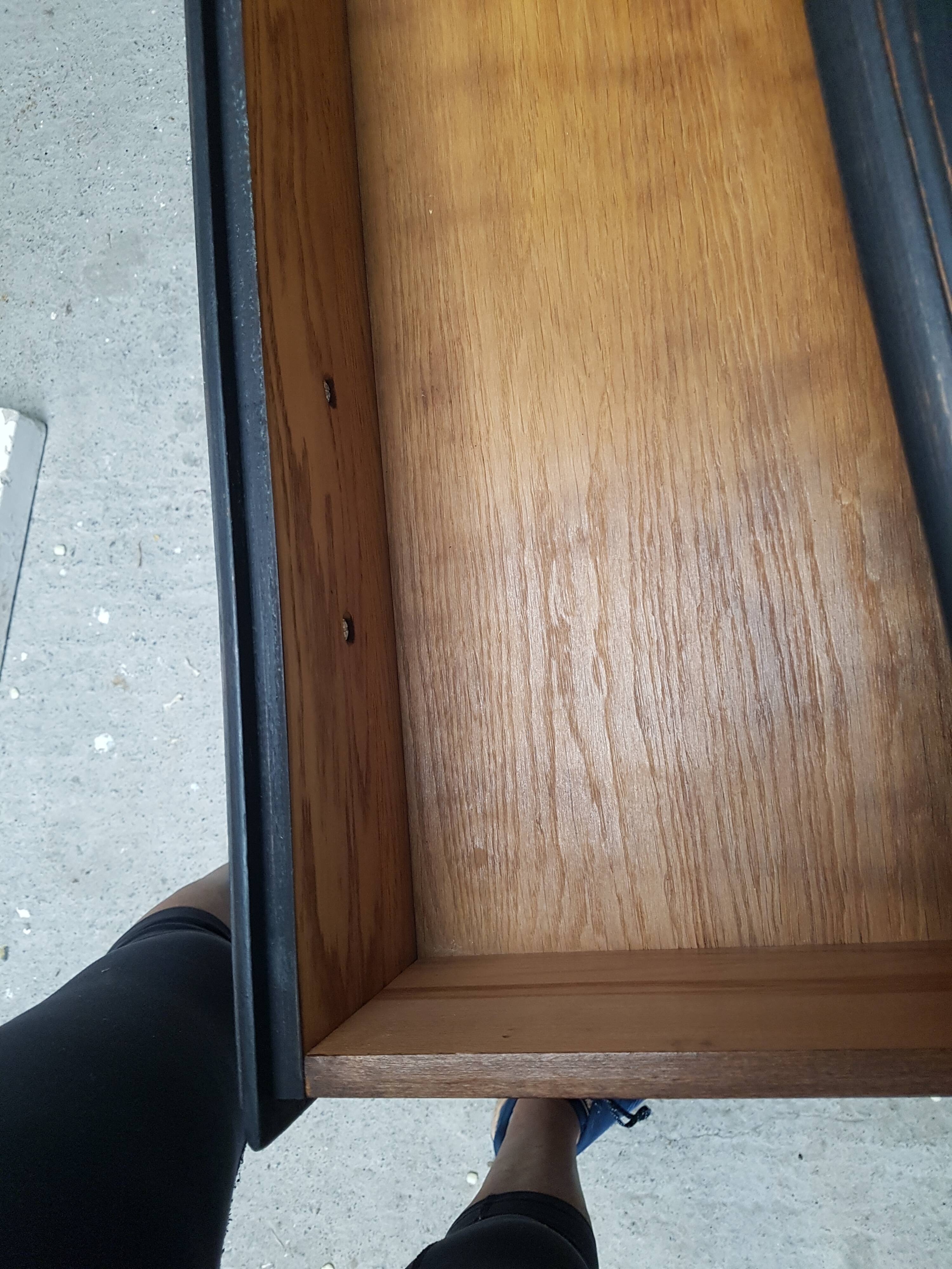 Black chest of drawers 3 drawers