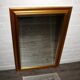 Miroir biseauté 90-58cm en bois doré