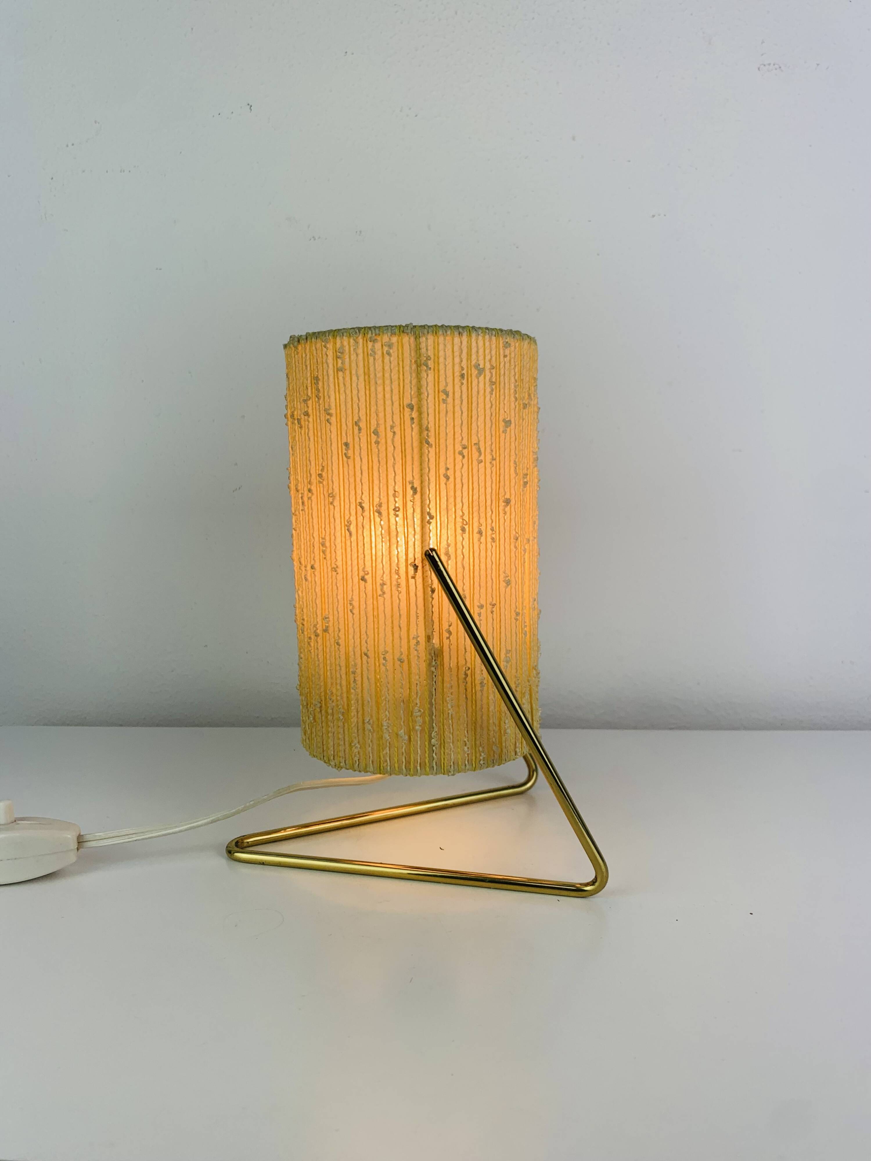 Adjustable lamp or 1950s wall light in brass