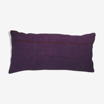 Colorful antique linen cushion