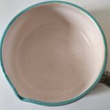 Italian ceramic dish with marine relief decoration from San Marino, 1960s-70s