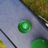 Green milk jug