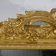 Important gilded wooden mirror, Louis XV style – first part of the 19th century