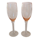 2 champagne flutes