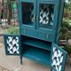 Art deco glass buffet