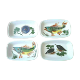 Lot of 4 raviers or cups for aperitif Vallauris