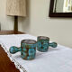 Pair of ceramic cups signed A. Maunier, Vallauris