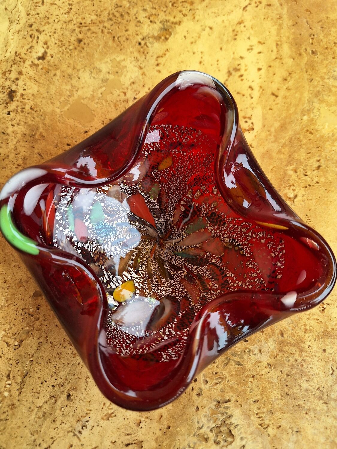 Ashtray in Murano glass by Avem