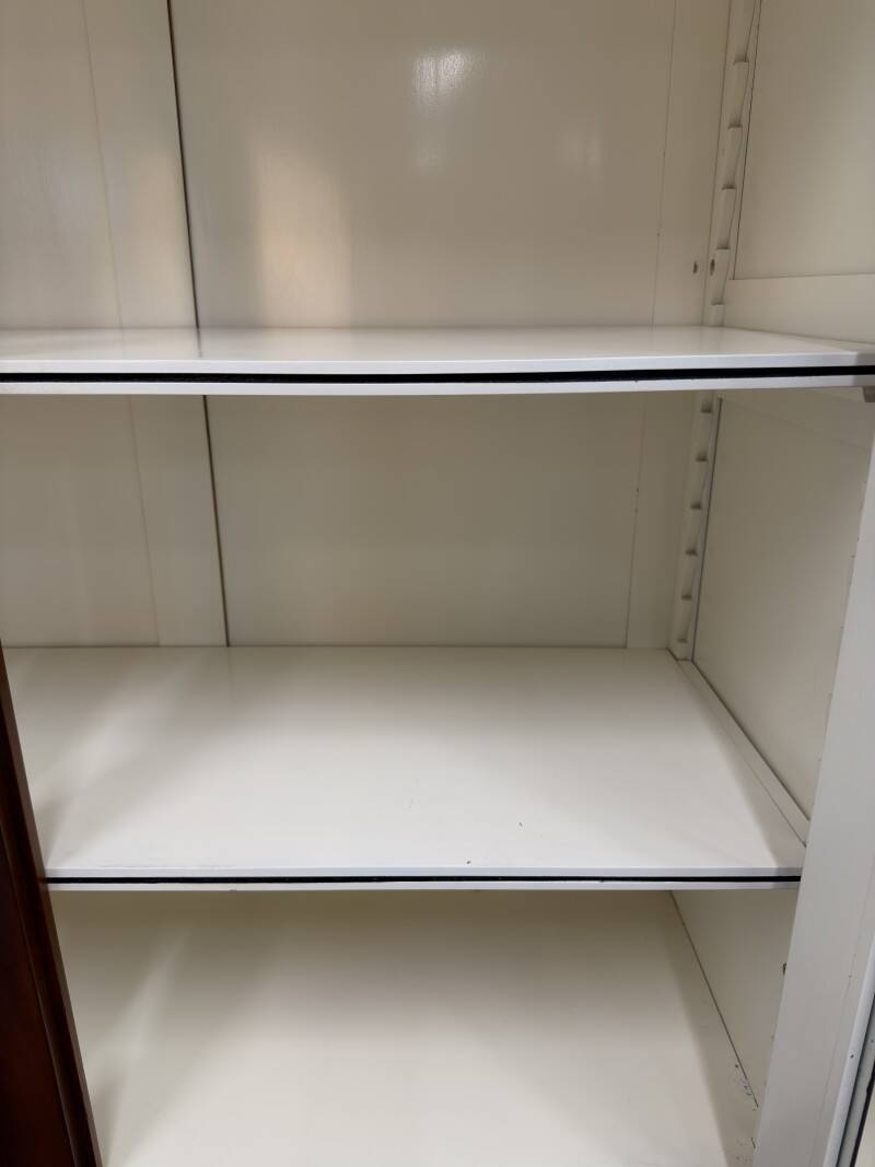 Large Classic English Art Deco Bookcase Library Cabinet