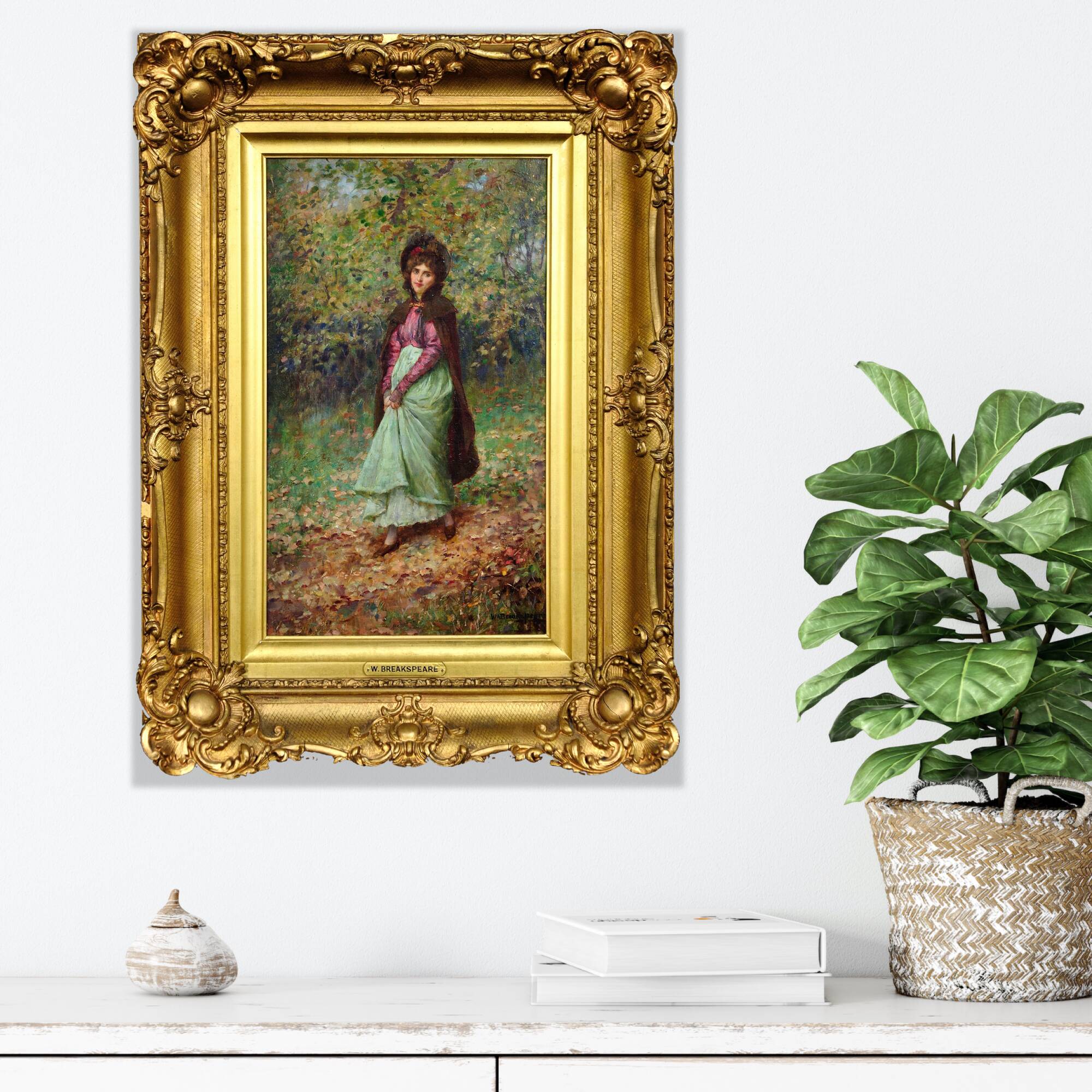 Painting William Arthur Breakspeare, An Assignation in the Autumn