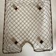 Product BHV Courier basket in golden wire 1960