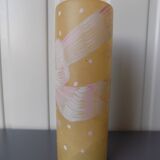 Marble vase with signature (14cm)