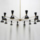 Very large chandelier Italian 24 lights Italian style years 50