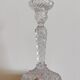 Grand bougeoir verre moulé