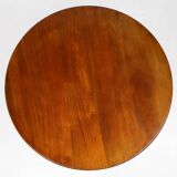 Table ronde à plateau basculant anglaise du XXe siècle en bois de cerisier, Royaume-Uni