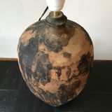 Terracotta lamp, 19th century