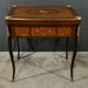 Mahogany Games Table, Louis XV/Louis XVI Transition Style – Late 19th Century