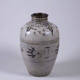 Cizhou - Chinese glazed alcohol jar no. 4